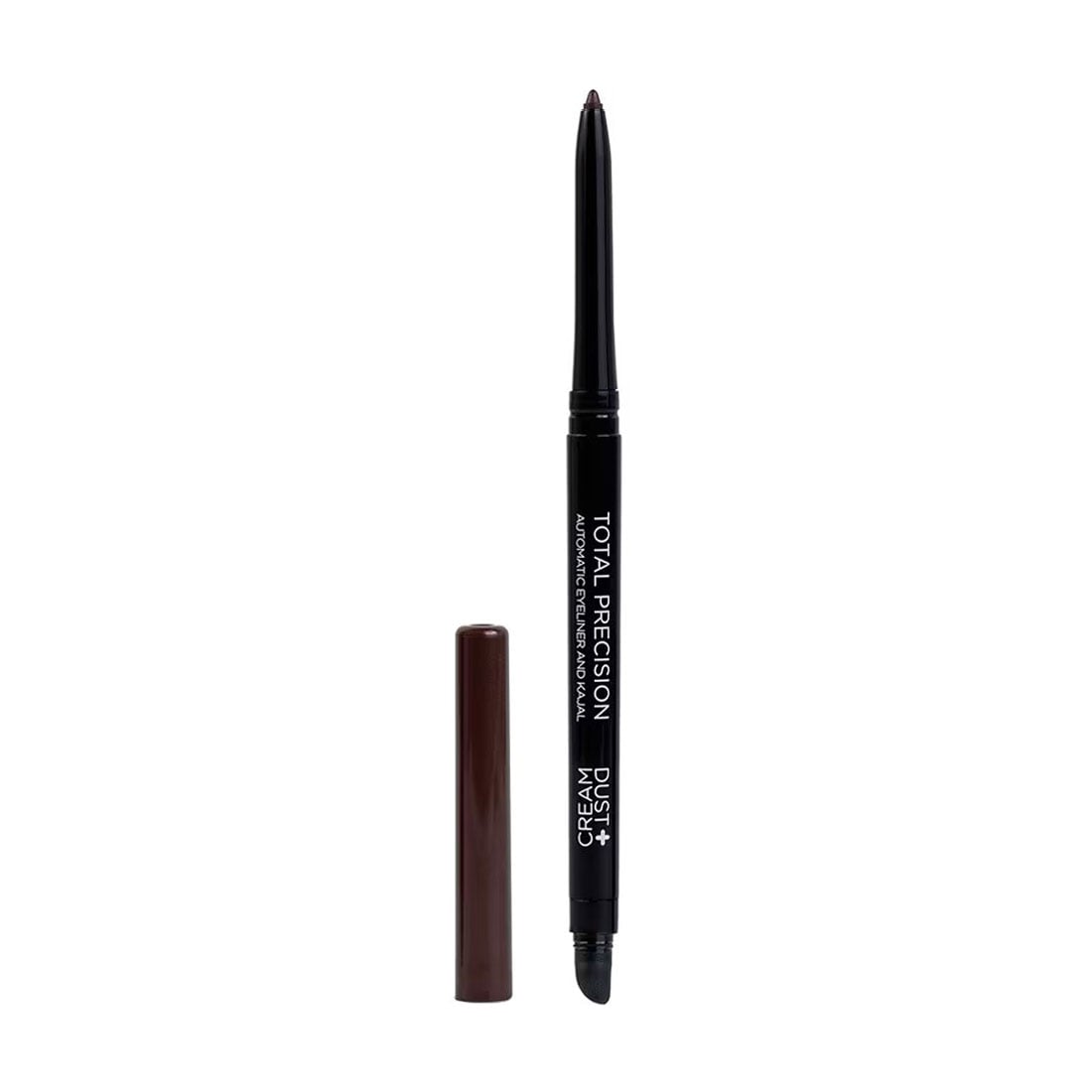 Автоматичний олівець для очей DUST+CREAM Total Precision Automatic Eyeliner And Kajal, Brown, 0.3 г